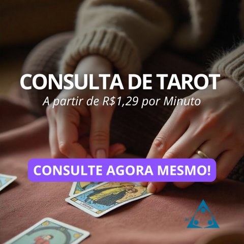 Consulta de Tarot R$1,29 por Minuto - Atendimento Online 24h