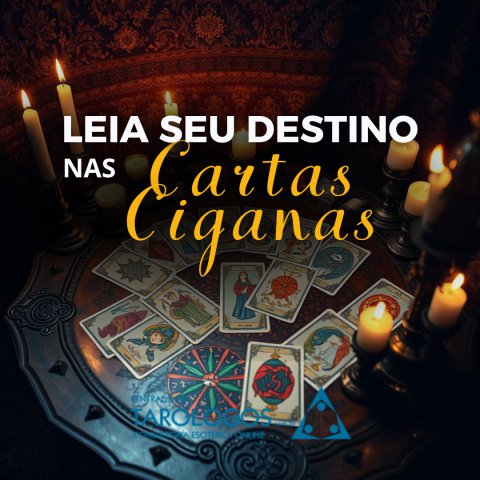 Leia seu destino nas Cartas Ciganas