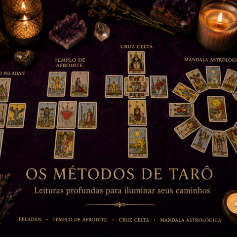 Os M�todos de Tar� que Utilizo: Peladan, Templo de Afrodite, Cruz Celta e Mandala Astrol�gica