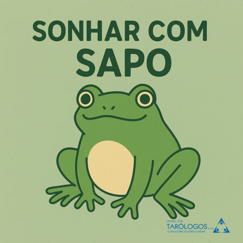 Sonhar com Sapo: O que este sonho significa?